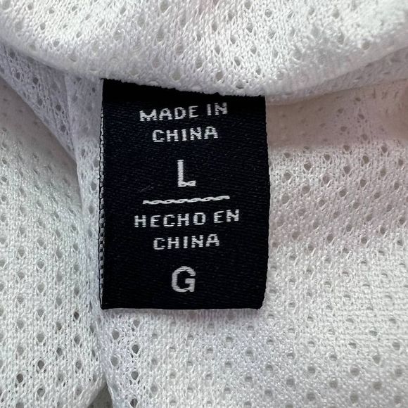 TOMMY HILFIGER Boathouse Hooded Bomber Jacket in White Men's Large - Picture 10 of 11